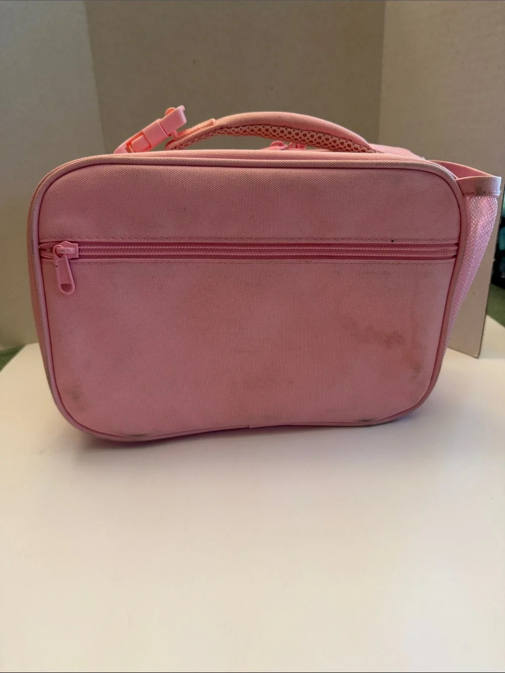 Flow Fly Glitter Pastel Rainbow Heart Insulated Lunch Bag